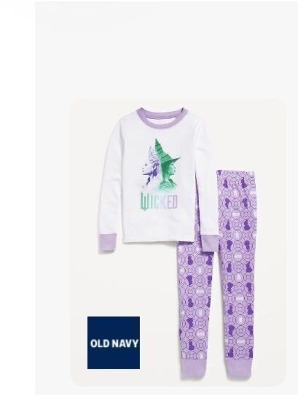 Universal Wicked™ Snug-Fit Graphic Pajama Set for Girls